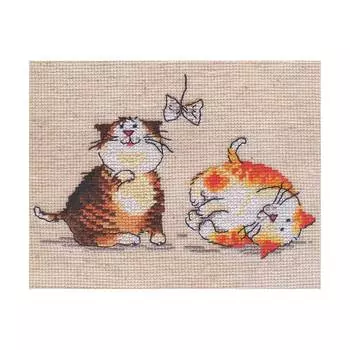 0-30 Набор для вышивания АЛИСА 'Цап-царап' 15*10см