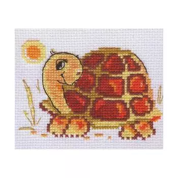 0-60 Набор для вышивания АЛИСА 'Черепашка' 10*7см