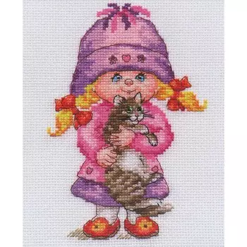 0-64 Набор для вышивания АЛИСА 'Дашенька' 11*16см