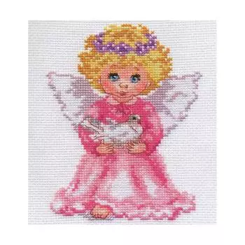 0-65 Набор для вышивания АЛИСА 'Ангелочек' 12*14см