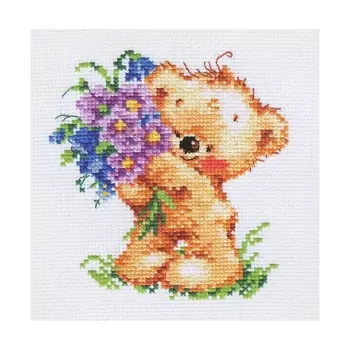 0-72 Набор для вышивания АЛИСА 'Поздравляю!' 11*12см