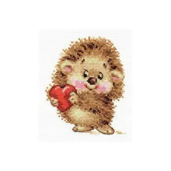 0-91 Набор для вышивания АЛИСА 'Моя любовь' 10*12см