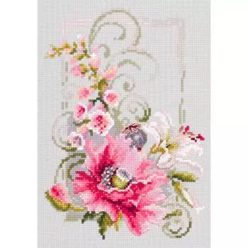 100-161 Набор для вышивания Чудесная игла 'Счастливого марта'15*21см