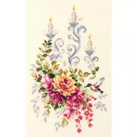 100-201 Набор для вышивания Чудесная игла 'Праздничный этюд'17*27см