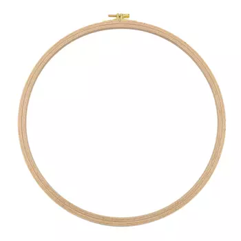 100-8 Пяльцы круглые буковые, d=310 мм, выс. обода 8 мм, Nurge Hobby