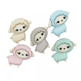 10111, Пуговицы-фигурки. Овечки Dress It Up