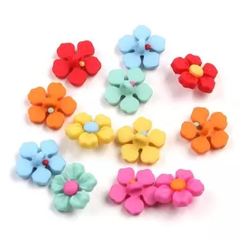 10112, Пуговицы-фигурки. Цветы Dress It Up