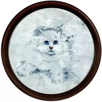 1016 Набор для вышивания Alisena 'Взгляд', 25*27 см