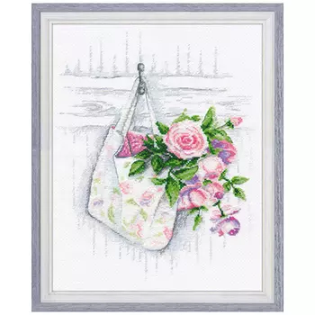 1038 Набор для вышивания ОВЕН 'А ля Прованс' 22*24см