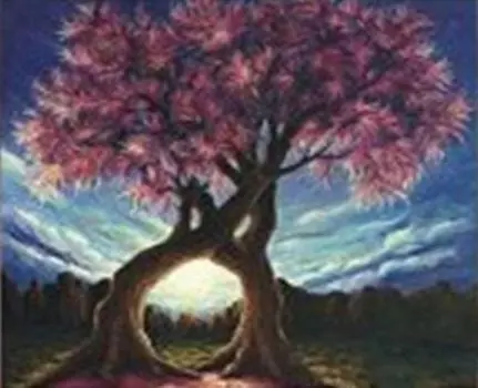 1040 Мозаика, Cristal 'Дерево', 53*66 см