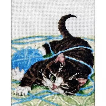 1041 Набор для вышивания Alisena 'Замотался' 17*19см