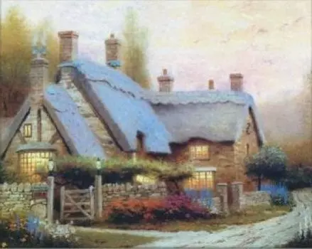 1069 Мозаика Cristal 'Домик', 53*42 см