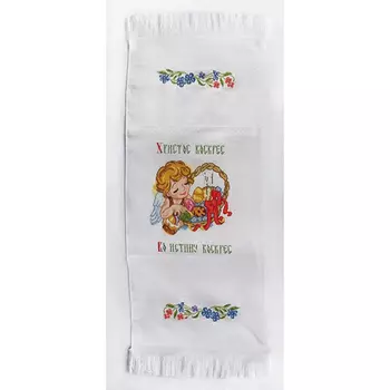 1082 Набор для вышивания Alisena 'Рушничок пасхальный', 35*90 см