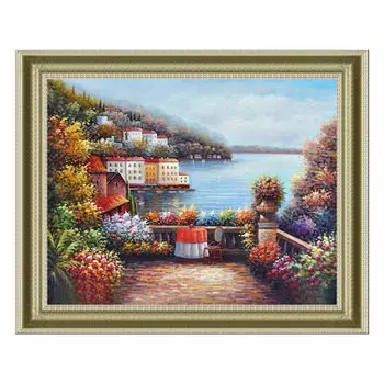 1083 Мозаика 'Летняя терраса', 53*42см