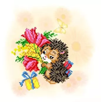 108/Б Набор для вышивания бисером 'Матренин посад' 'В гости', 28*34 см