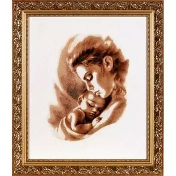 1096 Набор для вышивания Alisena 'Мадонна с младенцем 2', 23*30 см