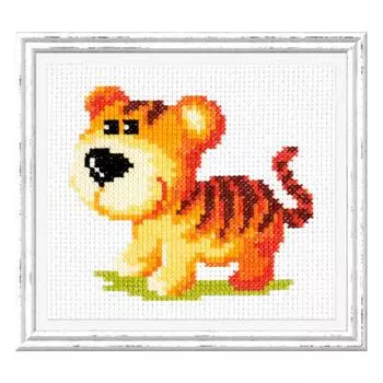 10-29 Набор для вышивания Чудесная игла 'Тигрёнок' 12 *11см