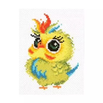 10-31 Набор для вышивания Чудесная игла 'Попугайчик' 11*16см