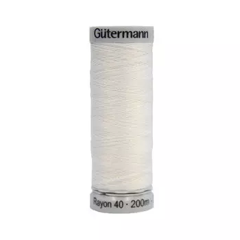 709700 Нить Sulky Rayon 40 для машинной вышивки, 200м, 100% вискоза Gutermann (1002)