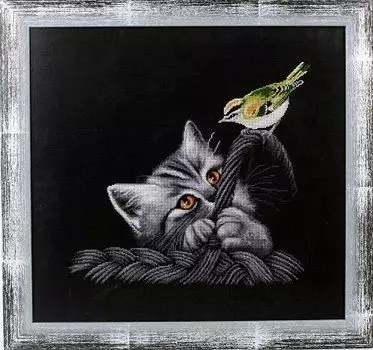 1126 Набор для вышивания Alisena 'Соблазн', 32*29 см