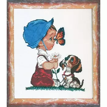 1130 Набор для вышивания Alisena 'Удивила' 22*25см