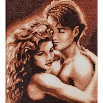 1131 Набор для вышивания Alisena 'Влюбленные', 29*32 см