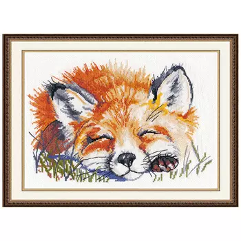 1133 Набор для вышивания ОВЕН 'Рыжая' 24*16см