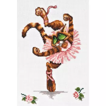 1144 Набор для вышивания Alisena 'Балерина', 23*15 см