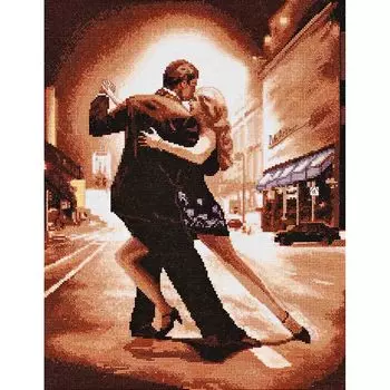 1145 Набор для вышивания Alisena 'Танго в ночи', 28*36 см