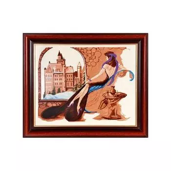 1148 Набор для вышивания Alisena 'Замок девичих грез', 43*34 см