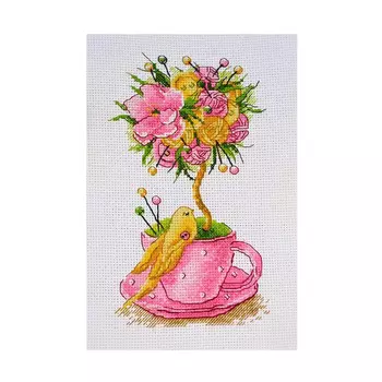 1162 Набор для вышивания ОВЕН 'Топиарий'11*18см