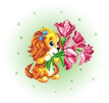 116/Б Набор для вышивания бисером 'Матренин посад' 'Лаки', 28*34 см