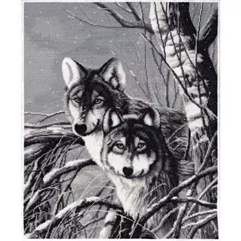 1183 Набор для вышивания Alisena 'Хищники', 38*31 см