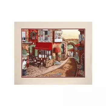 1191 Набор для вышивания Alisena 'Улочка', 31*41 см