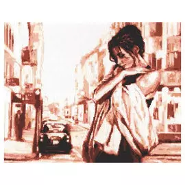 11.001 Набор для вышивания 'Палитра' 'Ожидание', 33х27 см