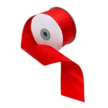 11 Лента атласная 5,0см*32,9м (8055/3095 красный)