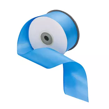 11 Лента атласная 5,0см*32,9м (8105 голубой)