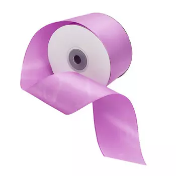11 Лента атласная 5,0см*32,9м (8118/3113 ярко-сиреневый)