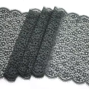 1201 Кружево эластичное 24см*10м, серый