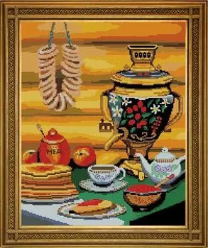 1208 Мозаика Cristal 'Чаепитие', 40*50 см