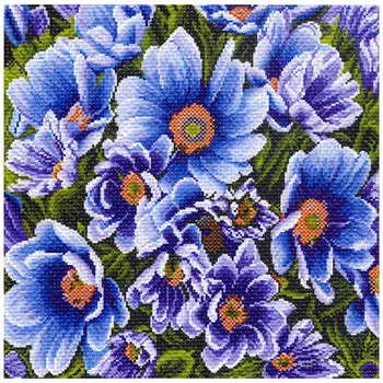 1211 Канва с рисунком Матренин посад 'Весенний луг' 41*41см