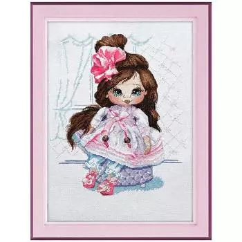 1220 Набор для вышивания ОВЕН 'Кукла Даша' 22*27см