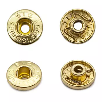 1222 Часть кнопки 520 золото ГР