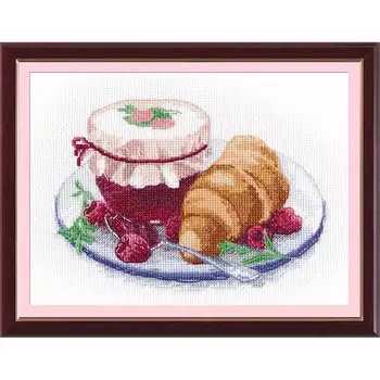 1262 Набор для вышивания ОВЕН 'Любимые лакомства'19*14 см