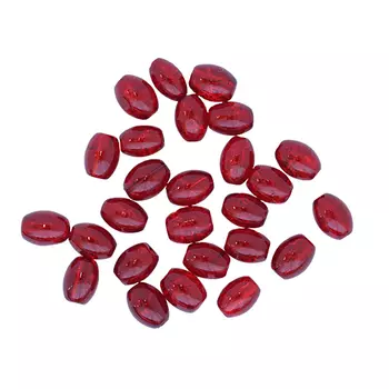 1301130 Бусины стеклянные 'Кракле' 5*7мм, упак/49шт., Astra&amp;Craft (2 темно-красный)