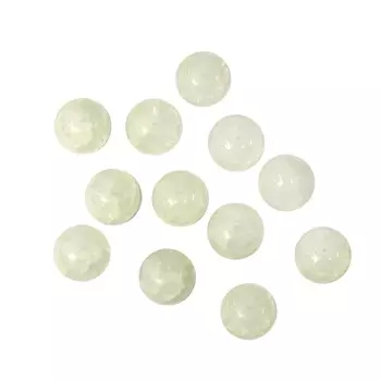 1301132 Бусины стеклянные 'Нефритовое кракле' 10мм, упак/20шт., Astra&amp;Craft (3 кремовый)