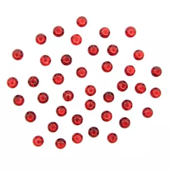 1301149 Бусины стеклянные 'Кракле' 6мм, упак/65шт., Astra&amp;Craft (1 красный)