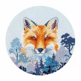 1301 Набор для вышивания ОВЕН 'Миниатюра.Лиса.'15*13см