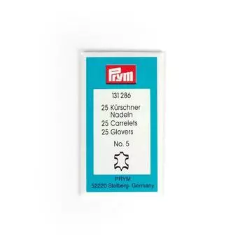 131286 Иглы для кожи № 5 0,80*40мм Prym