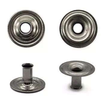 1314 Часть кноп. черный никельГР